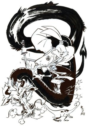 Kalonji > Illustration 3 - Hommage Usagi Yojimbo 1